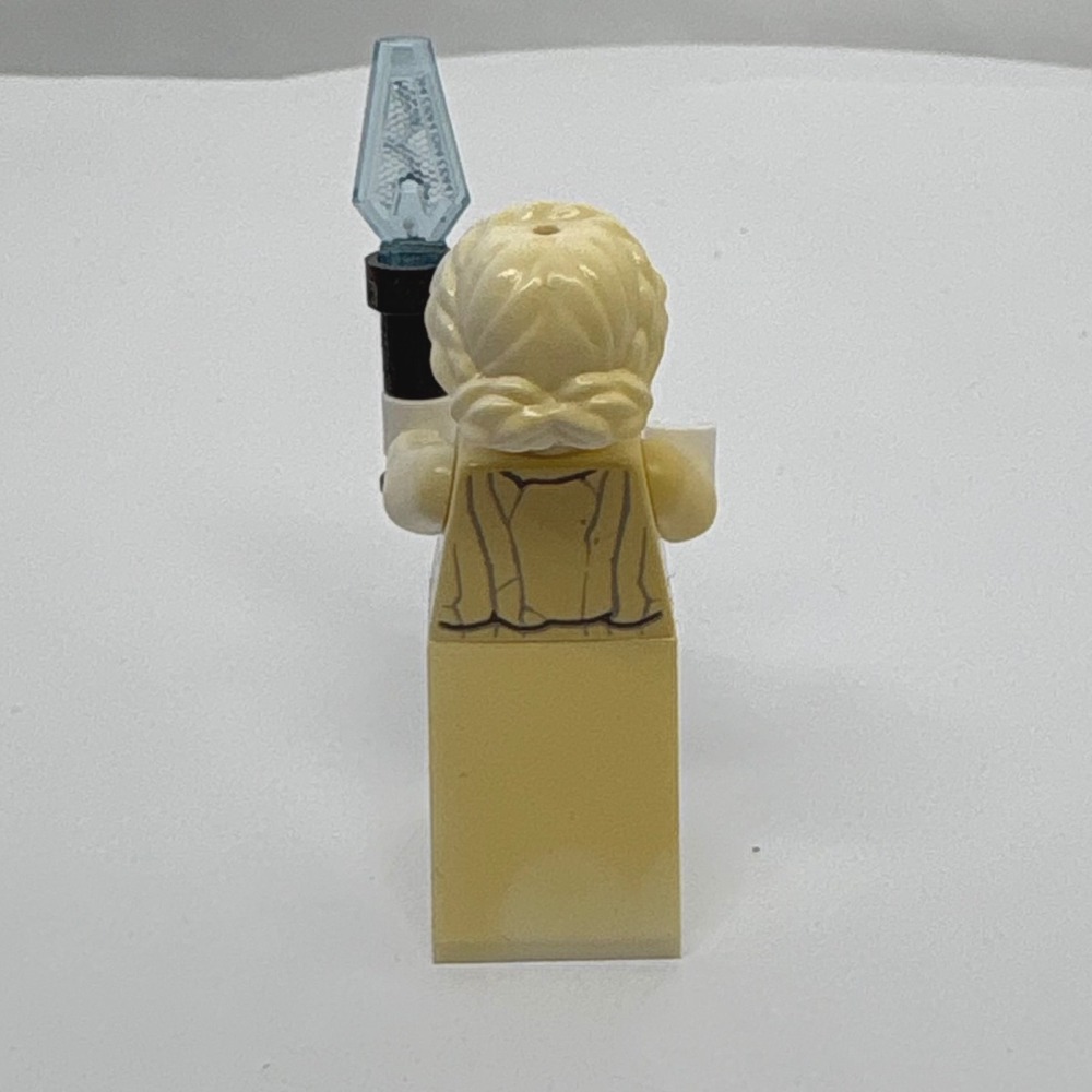 LEGO White Stone Statue Minifigure Nexo Knights 70357 nex121 *Yellowing - Picture 5 of 7